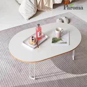 파로마 루미 900사이즈 타원형 접이식 테이블
